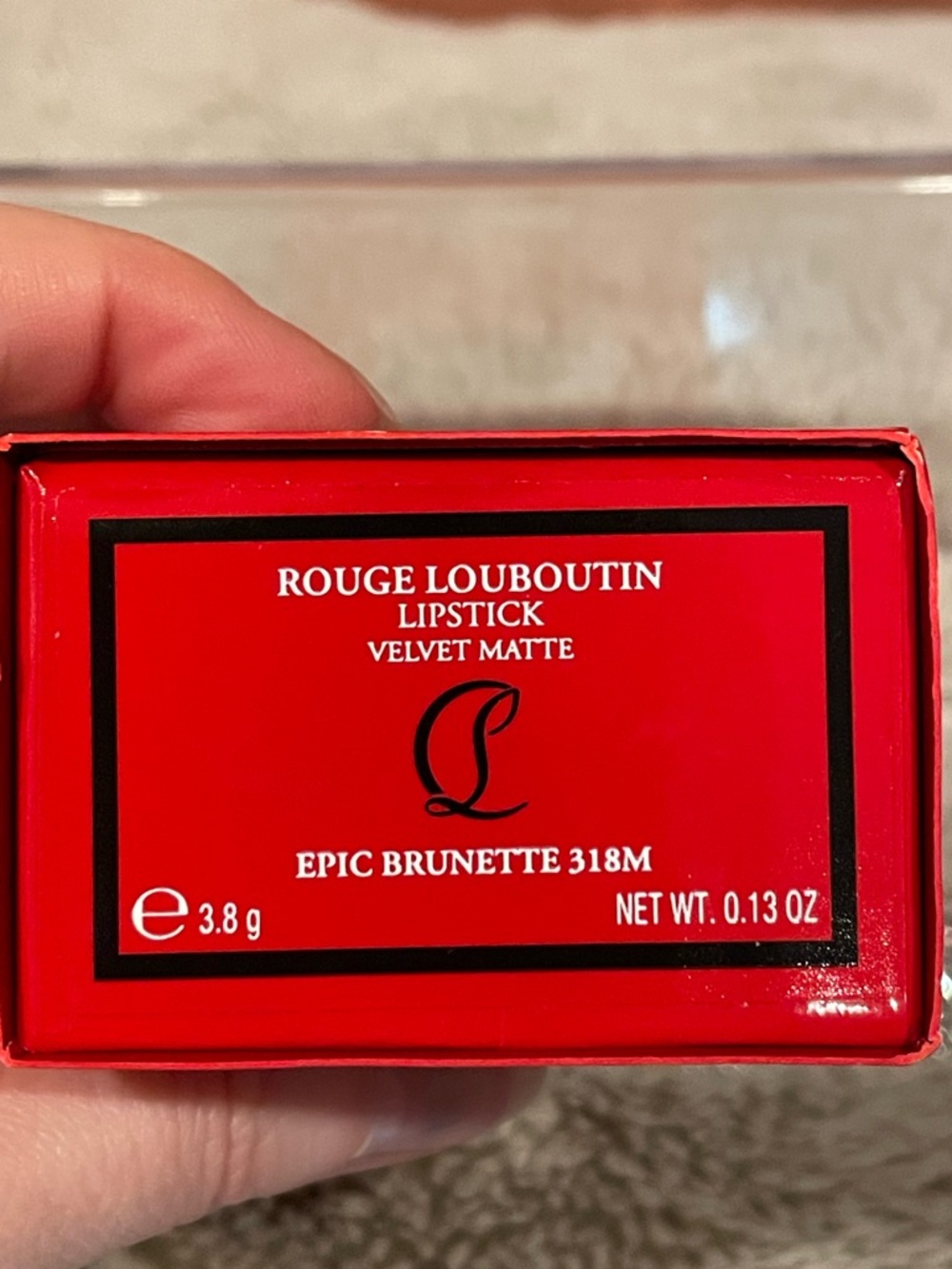 Christian Louboutin Velvet Matte lipstick Epic Brunette 318 - Picture 2 of 12